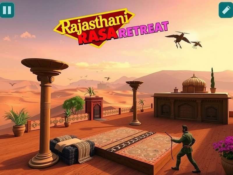 Rajasthani Rasa Retreat Gameplay Screenshot